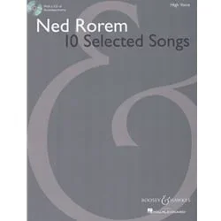 10 Selected Songs (Book/CD) – High Voice