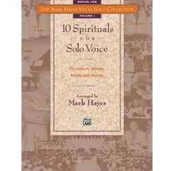 10 Spirituals for Solo Voice – Medium Low Voice