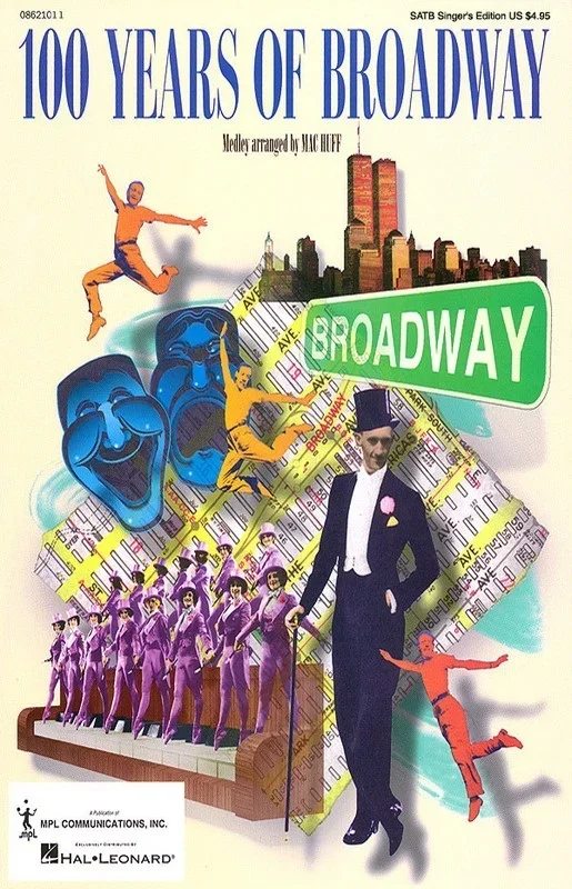 100 Years Of Broadway 2Pt Score (Softcover Book)