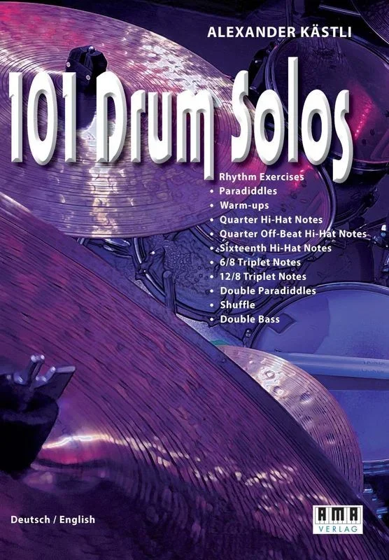 101 Drum Solos Softcover Book (Drums)