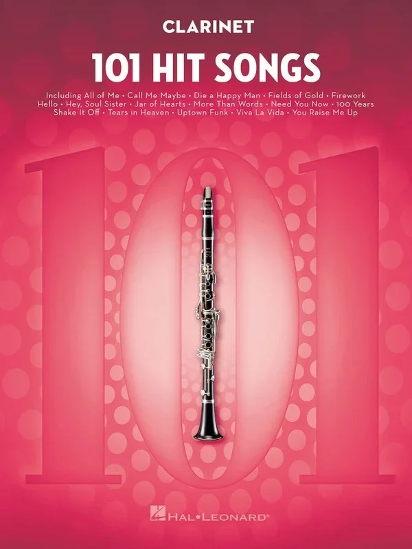 101 Hit Songs For Clarinet (Softcover Book)