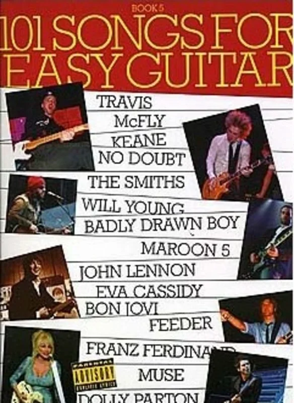 101 Songs For Easy Guitar Book 5 (Softcover Book)
