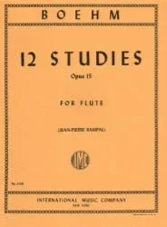 12 Studies, Op. 15 – Flute