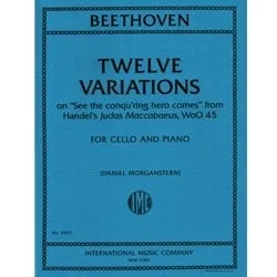 12 Variations, WoO 45 – Cello and Piano