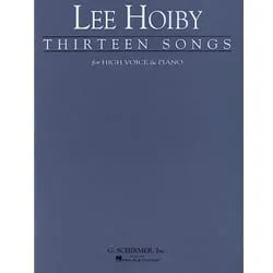 13 Songs – High Voice and Piano