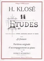 14 Etudes, Op. 18 – Piano Accompaniment Only