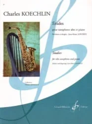 15 Etudes, Op. 188 – Alto Sax and Piano