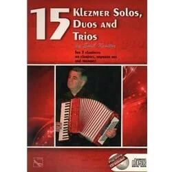 15 Klezmer Solos, Duos, and Trios – Clarinets or Other Instruments