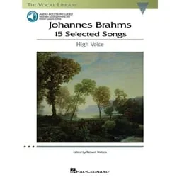 15 Selected Songs for High Voice – Book with Audio Access