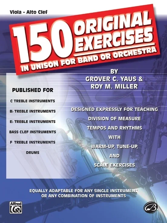 150 Original Exercises In Unison Viola