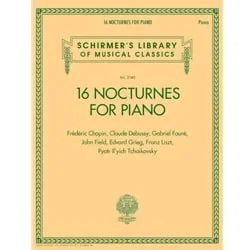 16 Nocturnes for Piano – Piano Solo