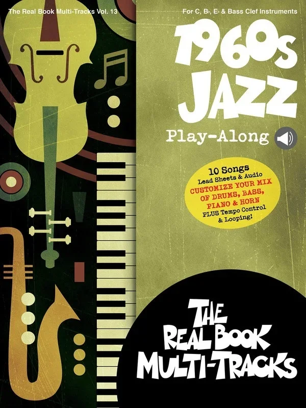 1960s Jazz Playalong V13 Book/Olm