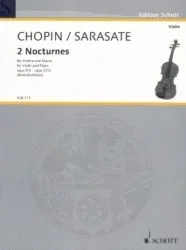 2 Nocturnes: Op. 9, No. 2 and Op. 27, No. 2 – Violin and Piano