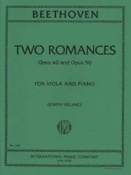 2 Romances, Opp. 40 and 50 – Viola and Piano