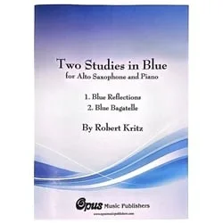 2 Studies in Blue – Alto Sax and Piano