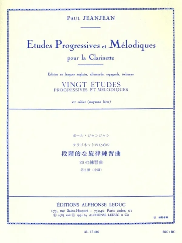20 Easy Progressive And Melodic Studies Vol 2 Cla