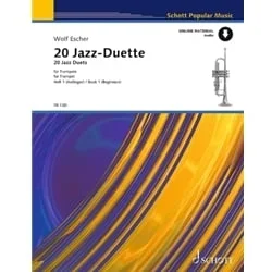 20 Jazz Duets, Book 1 – Trumpet Duet