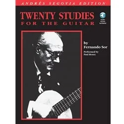 20 Studies (Book/Audio Access) – Classical Guitar