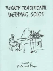20 Traditional Wedding Solos – Viola and Piano