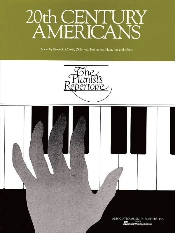 20th Century Americans Piano Collection (Softcover Book)