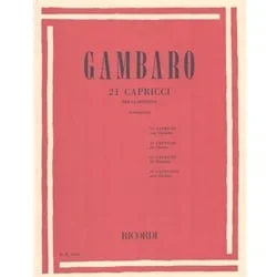 21 Capriccios – Clarinet