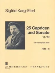 25 Capricen und Sonate, Op. 153, Vol. 2 – Saxophone