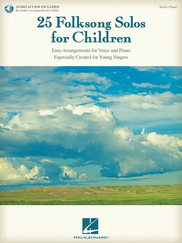 25 Folksong Solos For Children Book/Online Audio (Softcover Book/Online Audio)