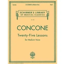 25 Lessons, Op. 10 – Medium Voice