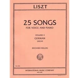 25 Songs, Volume II (German) – High Voice