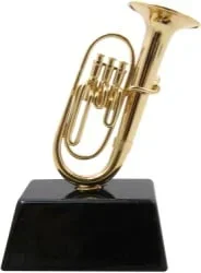 3″ Tuba on Stand