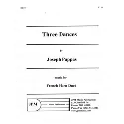 3 Dances – Horn Duet