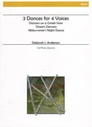 3 Dances for Four Voices – Flute Quartet