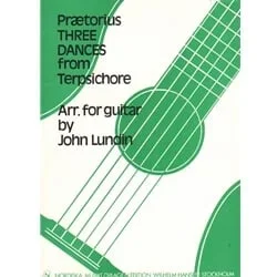 3 Dances from Terpsichore – Classical Guitar