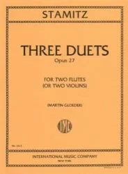 3 Duets, Op. 27 – Flute (or Violin) Duet