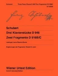 3 Klavierstucke, D. 946 and 2 Fragmente, D. 916B/C – Piano