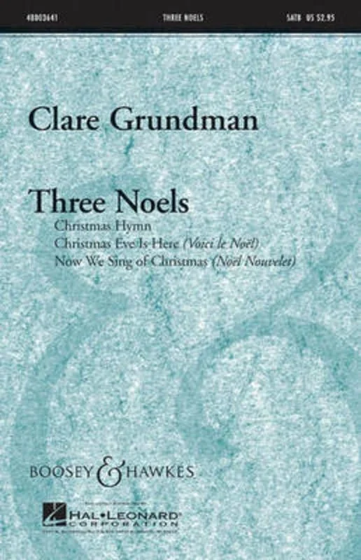 3 Noels Cndnsd Sco Piano Book