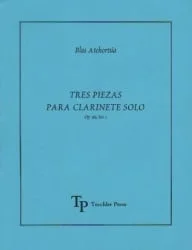 3 Pieces, Op. 165, No. 1 – Clarinet Unaccompanied