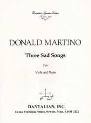 3 Sad Songs – Viola and Piano
