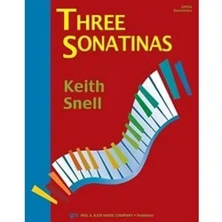 3 Sonatinas – Piano Teaching Pieces