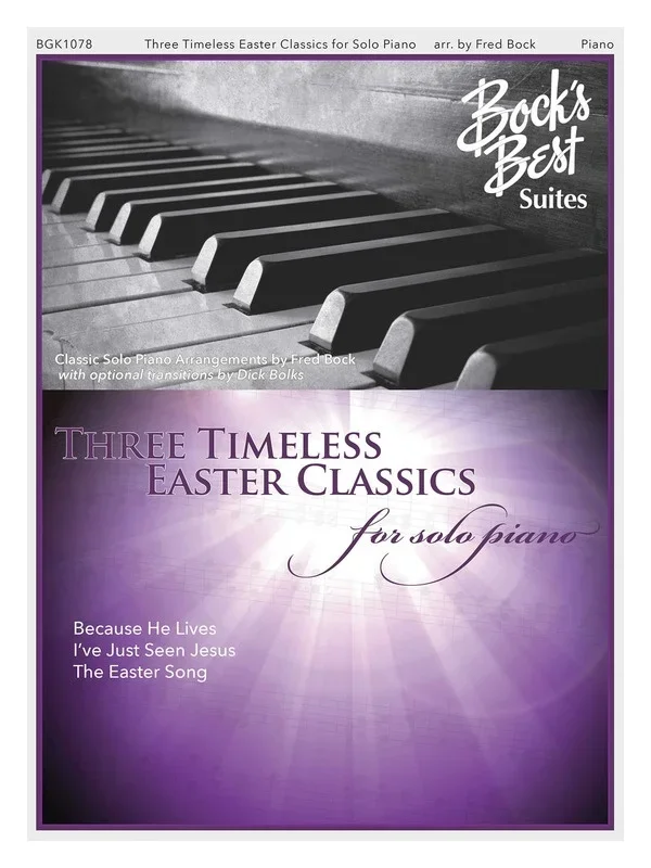 3 Timeless Easter Favorites For Solo Piano (Softcover Book)