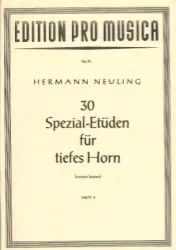 30 Special Etudes Volume 2 for Low Horn