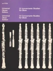 33 Concert Studies – Oboe