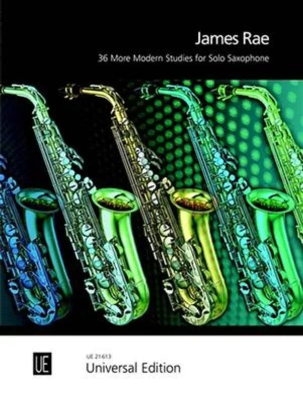 36 More Modern Studies For Solo Saxophone (Softcover Book)