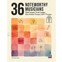 36 Noteworthy Musicians – Book/PDF