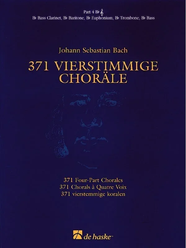 371 Four Part Chorales Part 4 B Flat Treble Clef