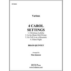 4 Carol Settings – Brass Quintet