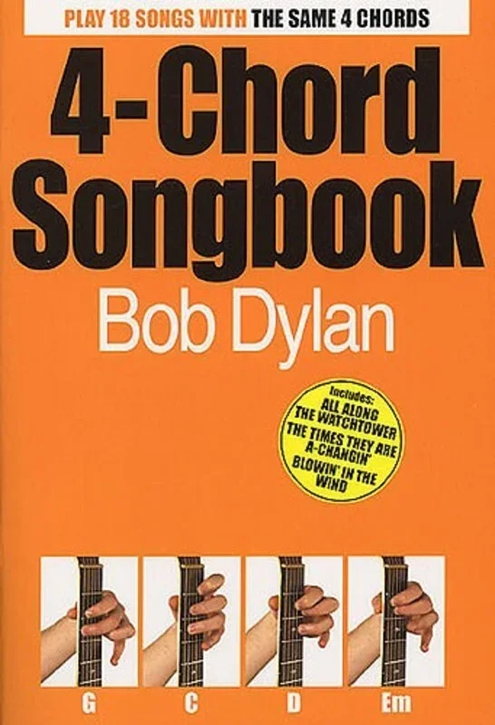 4 Chord Songbook Bob Dylan (Softcover Book)
