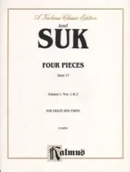 4 Pieces, Op. 17, Vol. 1 – Violin and Piano