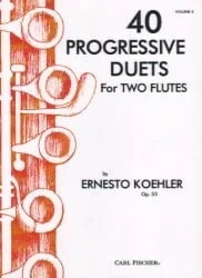 40 Progressive Duets, Op. 55, Vol. 2 – Flute Duet