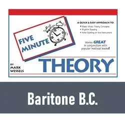 5 Minute Theory – Book for Baritone B.C.